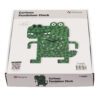 A box with a green cartoon frog on it