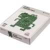 A box with a green frog on it