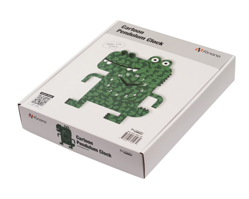 A box with a green frog on it