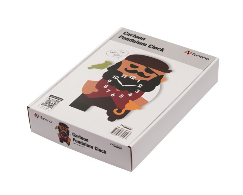 A box of the cartoon character captain hook