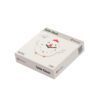A white box with a chicken clock on it