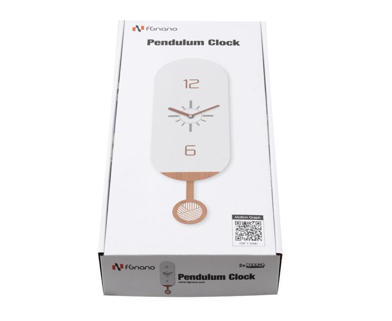 A box that has a clock in it